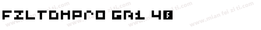FZLTDHPrO GB1 4字体转换
